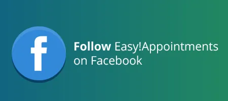 Follow Easy!Appointments on Facebook