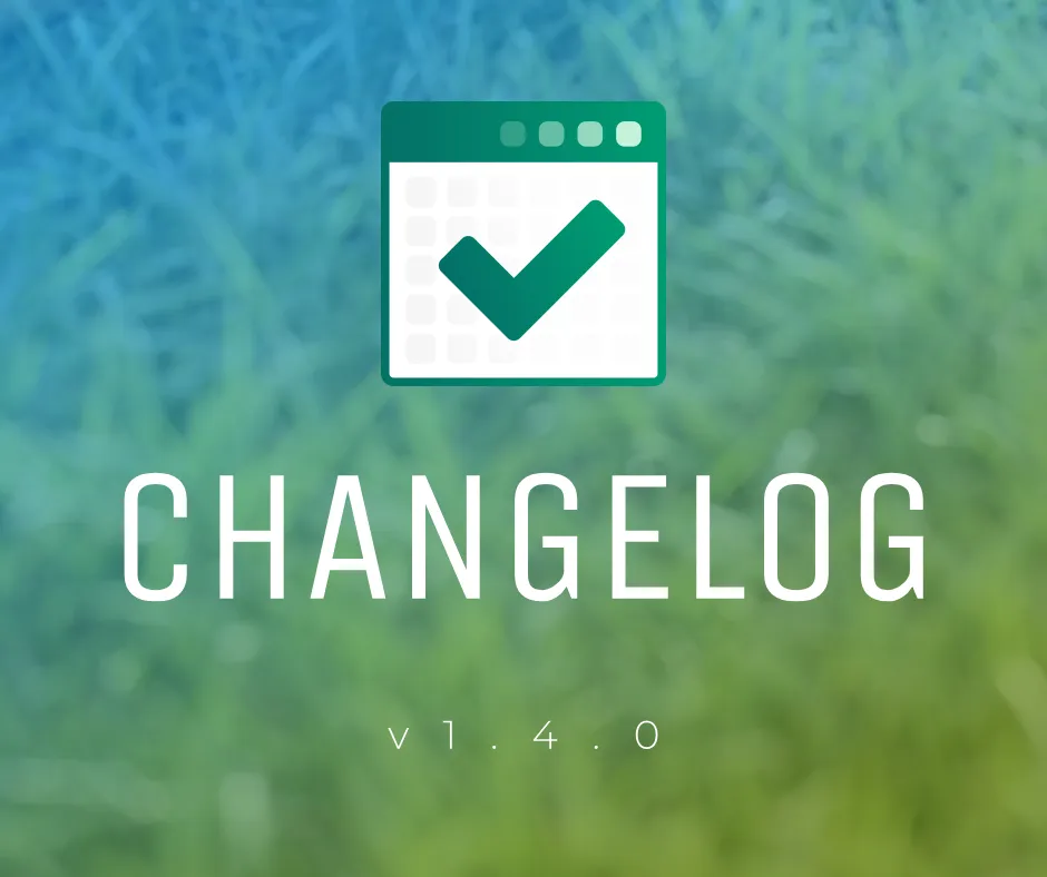 Changelog of easyappointments v1 4 0