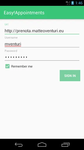 Easyappointments android client 01