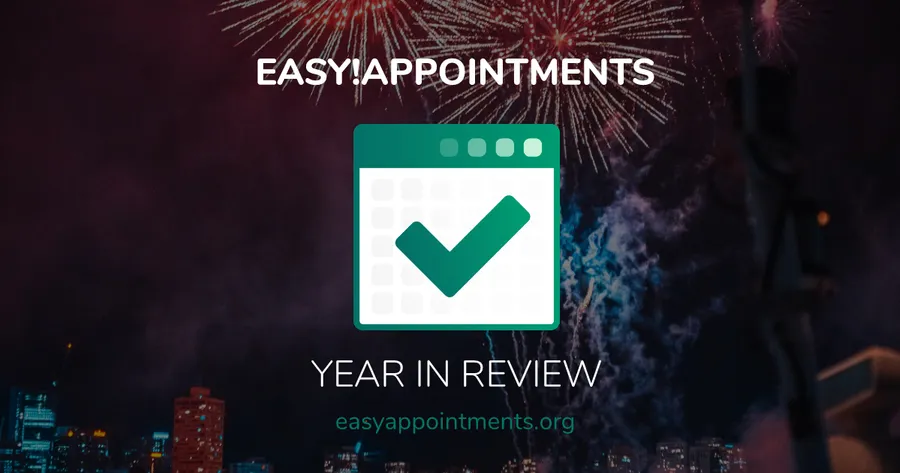Easy!Appointments 2020 a Year in Review