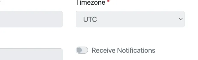 User notifications 1