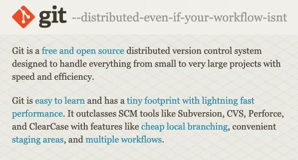 Git scm