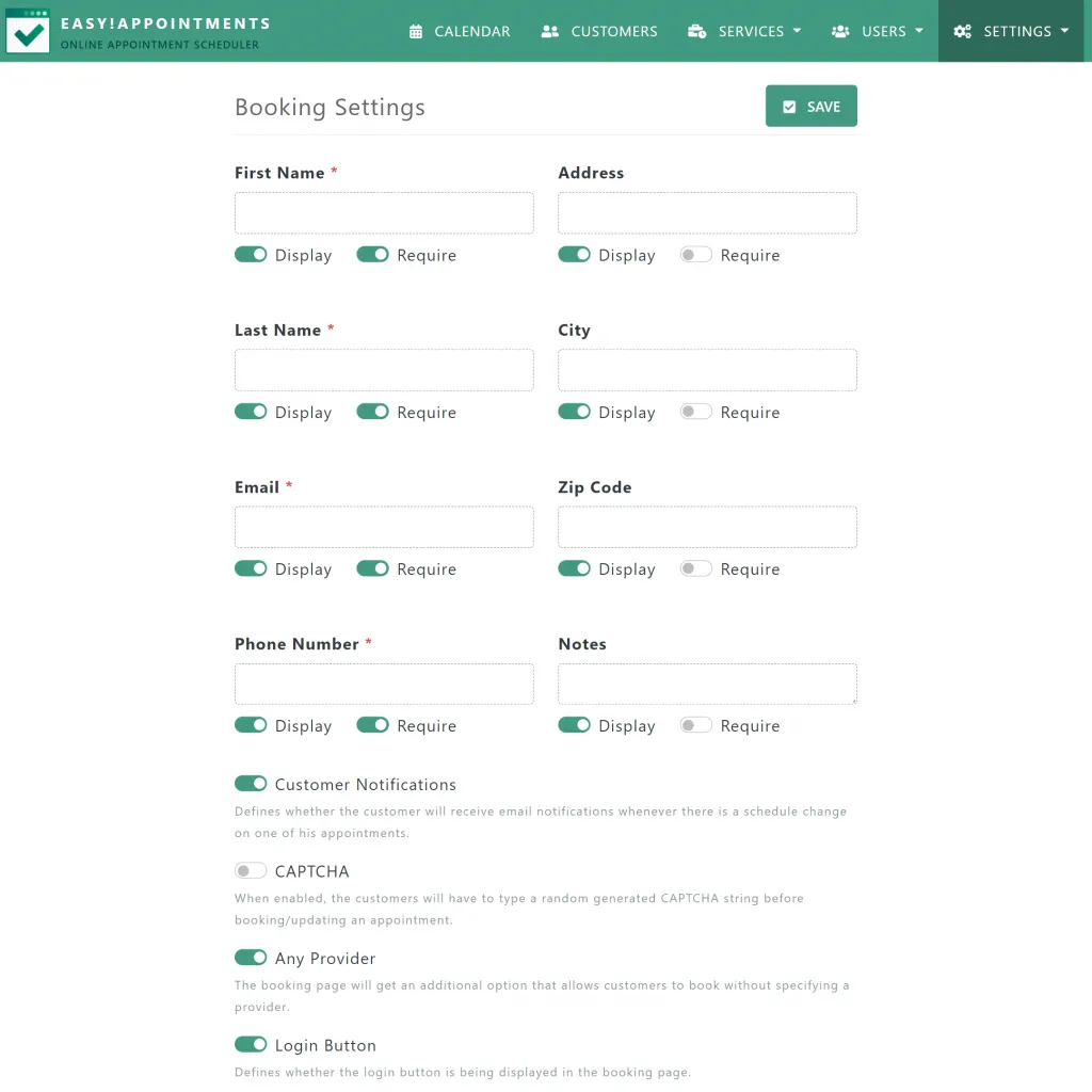 Booking settings page 1024x1024