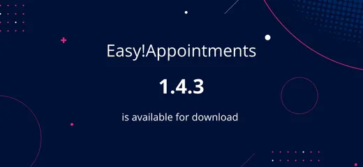 Easy!Appointments 1.4.3 Release