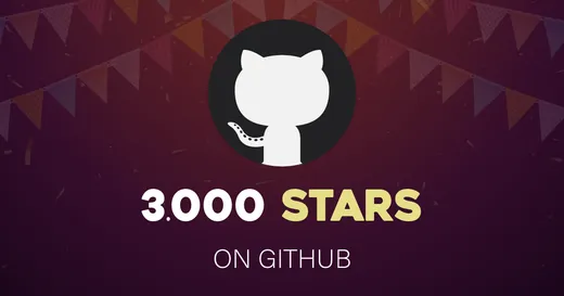 Reaching 3k Stars on GitHub