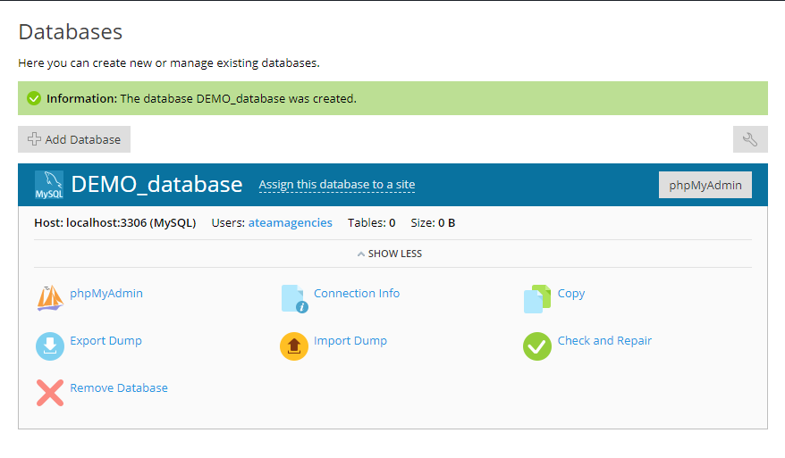 plesk-database-manager-screenshot
